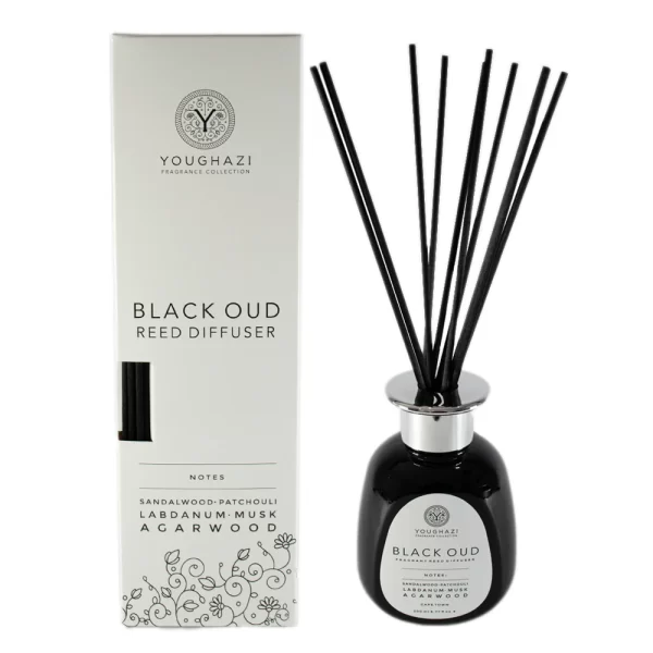 Reed Diffuser Black Oud 200ml (with reed sticks)