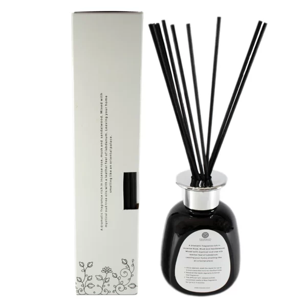 Reed Diffuser Black Oud 200ml (with reed sticks) - Image 5