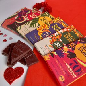 Terra Dulce Chocolate Gift Box Pack of 6 with Variety of Flavors