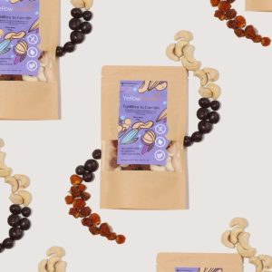 Chocolate Snack with dried fruits