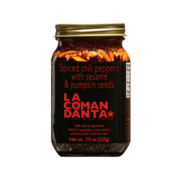 La Comandanta Salsa Macha Chili Sauce 225g Jar