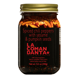 La Comandanta Salsa Macha Chili Sauce 440g Jar