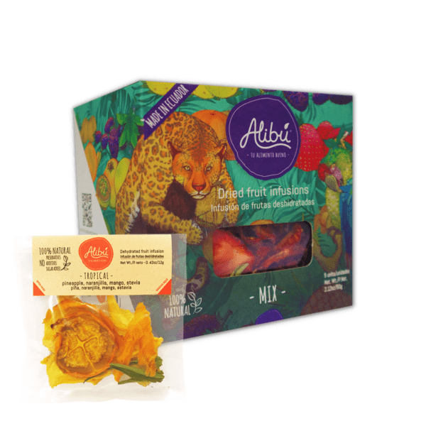 Alibu Edible Dried Fruit Infusion Tea MIX Box