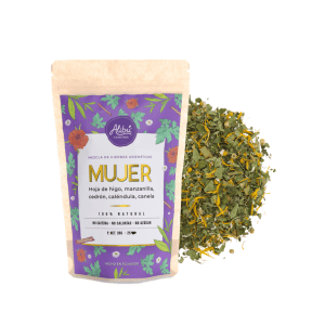 Alibu Loose Leaf Herbal Infusion Tea MUJER Pack